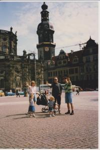 Mark, Suz, Misha & Bonnie.  Dresden, Germany.