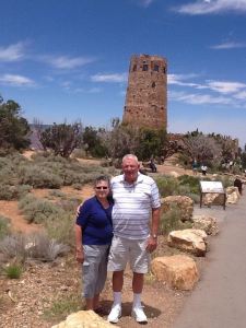 David and Val in the U.S.