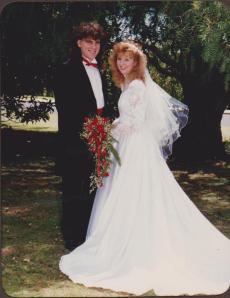 Courageous vows were taken on our wedding day, in light of what would happen in our marriage.